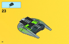 LEGO 76040 instructions page 26 – build guide