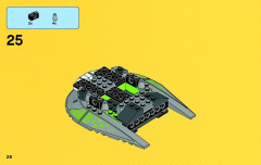 LEGO 76040 instructions page 28 – build guide