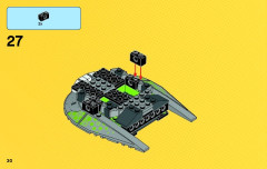 LEGO 76040 instructions page 30 – build guide