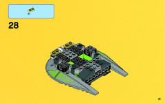 LEGO 76040 instructions page 31 – build guide