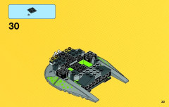 LEGO 76040 instructions page 33 – build guide