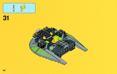 LEGO 76040 instructions page 34 – build guide