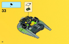 LEGO 76040 instructions page 36 – build guide
