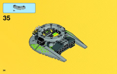 LEGO 76040 instructions page 38 – build guide