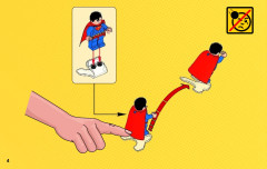 LEGO 76040 instructions page 4 – build guide