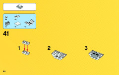 LEGO 76040 instructions page 44 – build guide