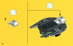 LEGO 76040 instructions page 46 – build guide