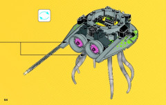 LEGO 76040 instructions page 54 – build guide