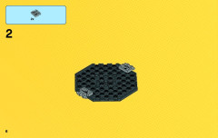 LEGO 76040 instructions page 6 – build guide