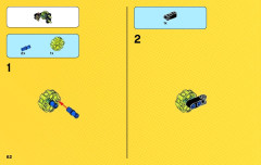 LEGO 76040 instructions page 62 – build guide