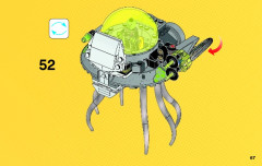 LEGO 76040 instructions page 67 – build guide