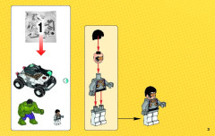 LEGO 76041 instructions page 3 – build guide