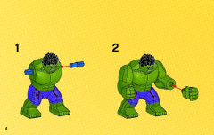 LEGO 76041 instructions page 4 – build guide