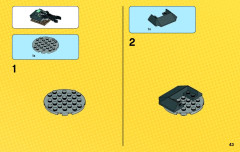 LEGO 76041 instructions page 43 – build guide
