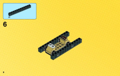 LEGO 76041 instructions page 8 – build guide