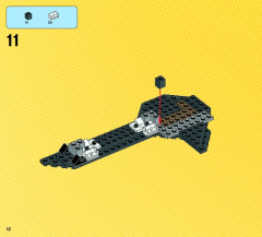 LEGO 76041 instructions page 12 – build guide