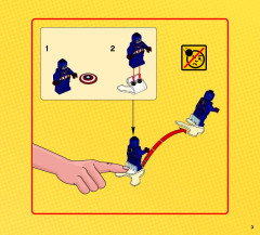 LEGO 76041 instructions page 3 – build guide