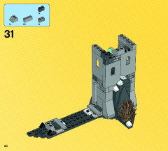 LEGO 76041 instructions page 40 – build guide