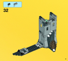 LEGO 76041 instructions page 41 – build guide