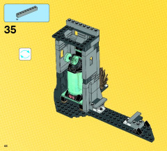 LEGO 76041 instructions page 44 – build guide