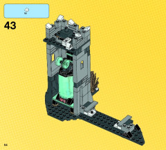 LEGO 76041 instructions page 54 – build guide