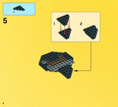 LEGO 76041 instructions page 6 – build guide