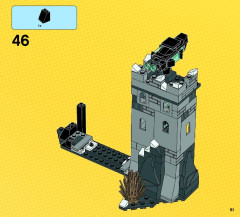LEGO 76041 instructions page 61 – build guide