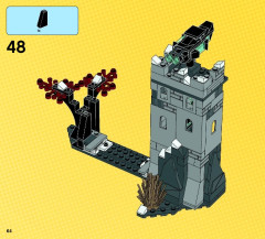 LEGO 76041 instructions page 64 – build guide