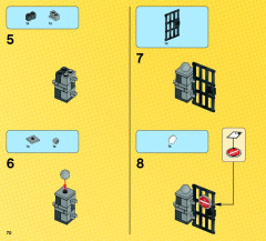LEGO 76041 instructions page 70 – build guide