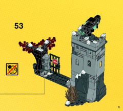 LEGO 76041 instructions page 71 – build guide