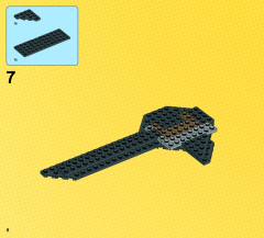 LEGO 76041 instructions page 8 – build guide