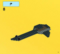 LEGO 76041 instructions page 9 – build guide