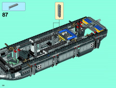LEGO 76042 instructions page 134 – build guide