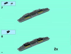 LEGO 76042 instructions page 142 – build guide