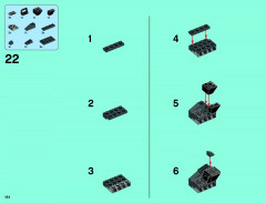 LEGO 76042 instructions page 164 – build guide