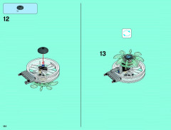 LEGO 76042 instructions page 184 – build guide