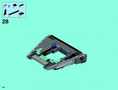 LEGO 76042 instructions page 206 – build guide