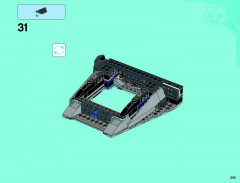 LEGO 76042 instructions page 209 – build guide