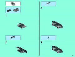 LEGO 76042 instructions page 307 – build guide