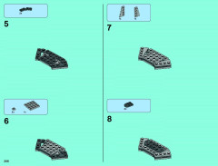 LEGO 76042 instructions page 308 – build guide