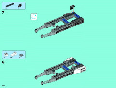 LEGO 76042 instructions page 340 – build guide