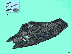 LEGO 76042 instructions page 385 – build guide