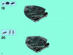 LEGO 76042 instructions page 40 – build guide