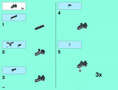 LEGO 76042 instructions page 406 – build guide