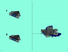 LEGO 76042 instructions page 8 – build guide