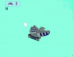 LEGO 76042 instructions page 9 – build guide