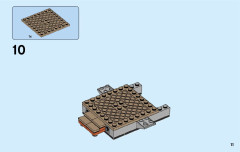 LEGO 76044 instructions page 11 – build guide