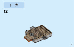 LEGO 76044 instructions page 13 – build guide