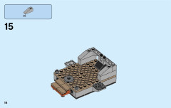 LEGO 76044 instructions page 16 – build guide