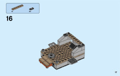 LEGO 76044 instructions page 17 – build guide